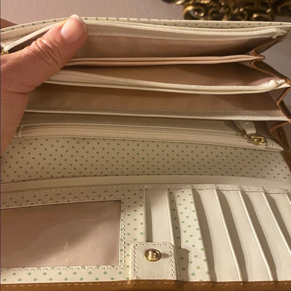 RADLEY LONDON Large Leather Heritage Dog Wallet NEW WITHOUT TAGS Chestnut. - Picture 8 of 13